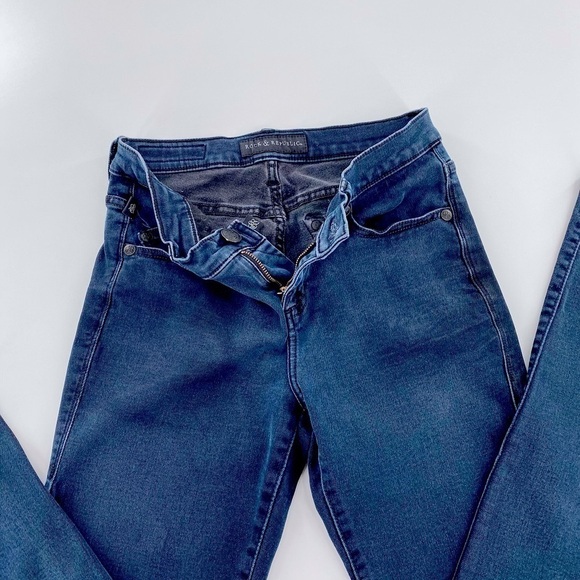 Rock & Republic Berlin Jeans 12M Women Stretch 6M - Picture 10 of 11